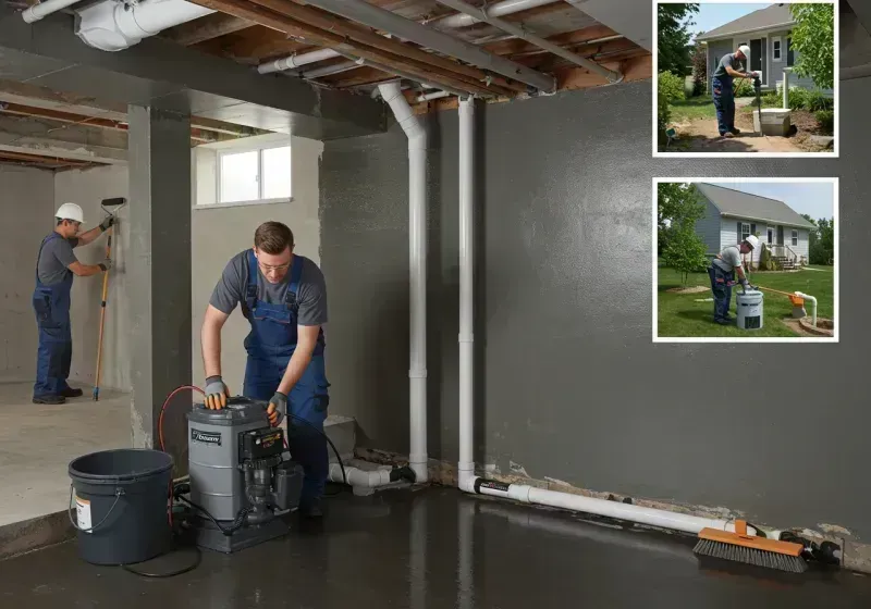 Basement Waterproofing and Flood Prevention process in Grain Valley, MO